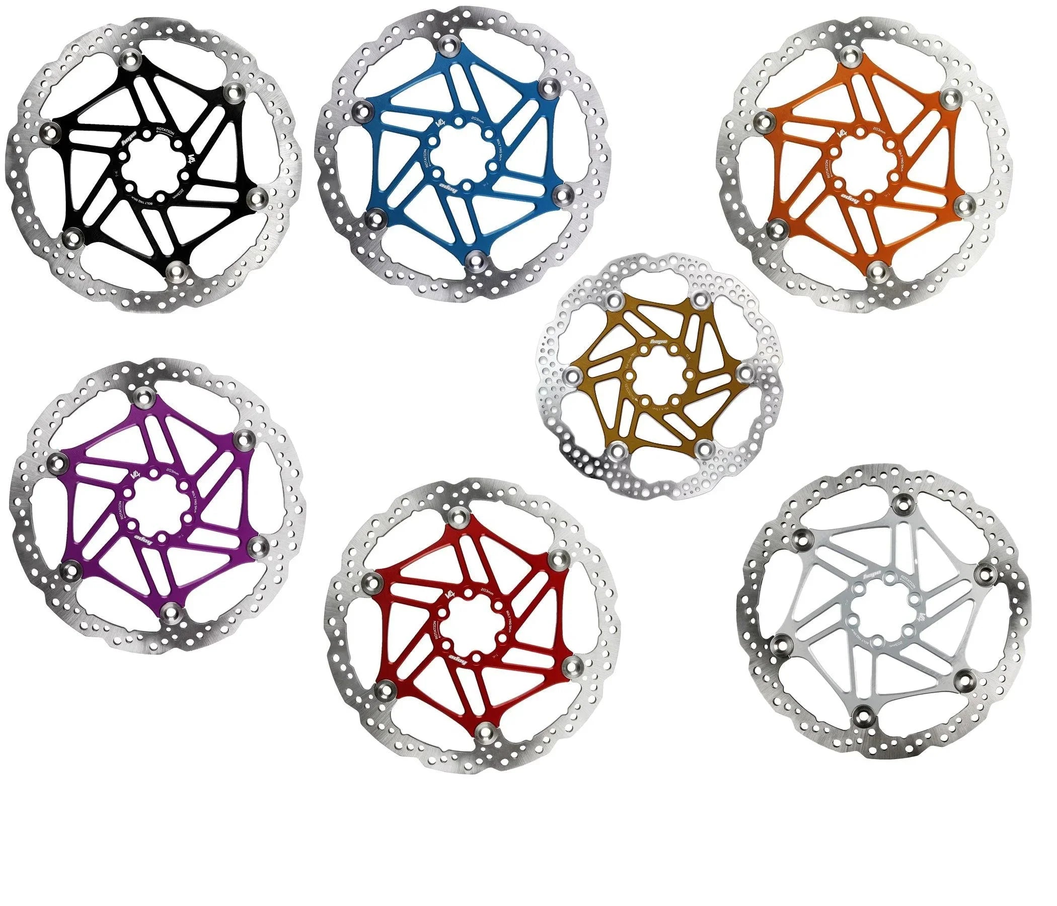 Hope rotor 203mm 未使用品 Amazon.com: Hope MTB Floating Centre-Lock Disc Brake Rotor