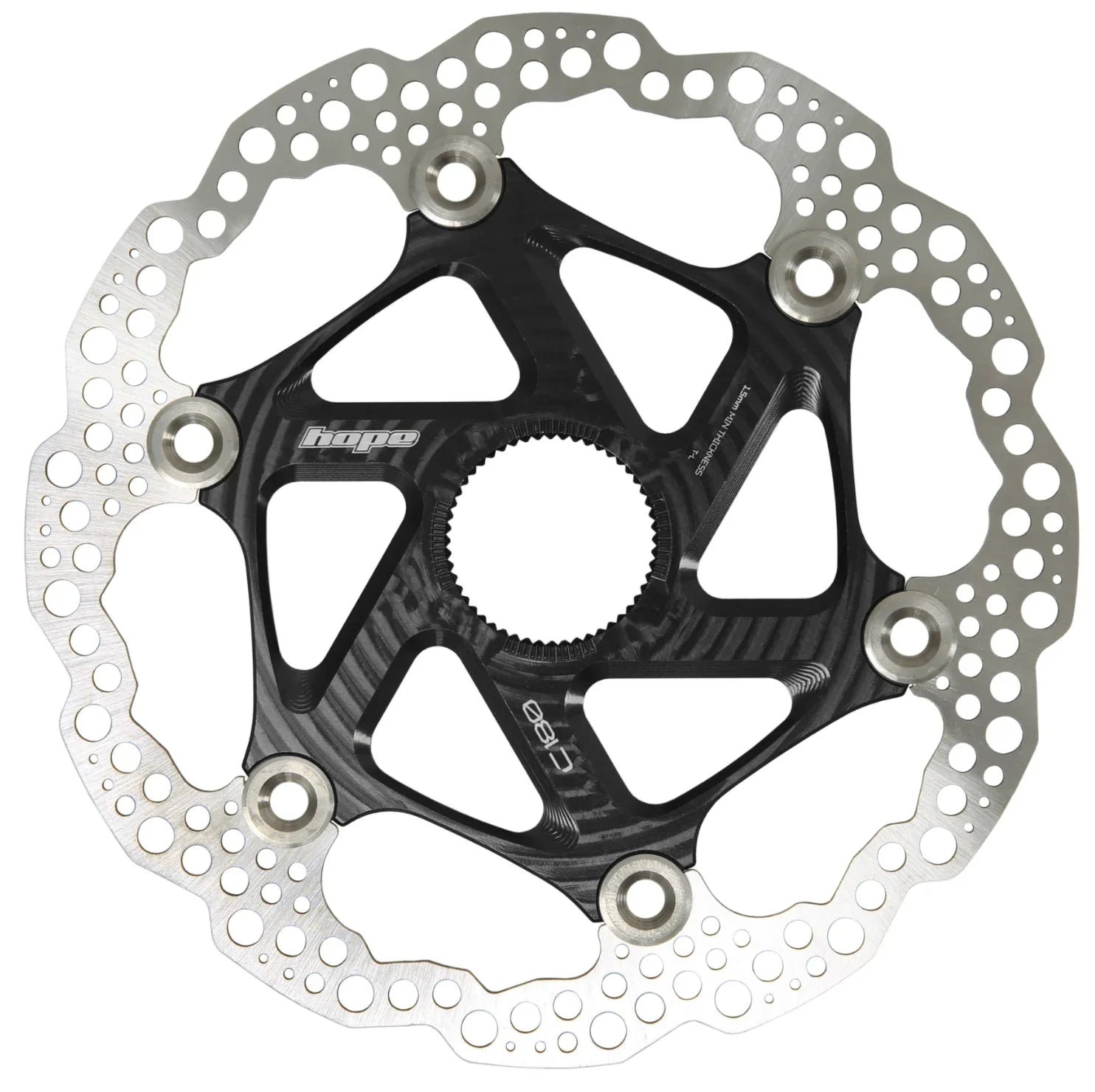 Hope rotor 203mm 未使用品 Amazon.com: Hope MTB Floating Centre-Lock Disc Brake Rotor