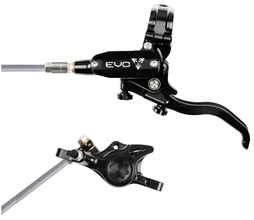 Hope Tech 4 EVO X2 MTB Brakes-Braided (Flat or Post Mount)