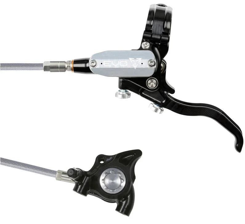 Hope Tech 4 EVO X2 MTB Brakes-Braided (Flat or Post Mount