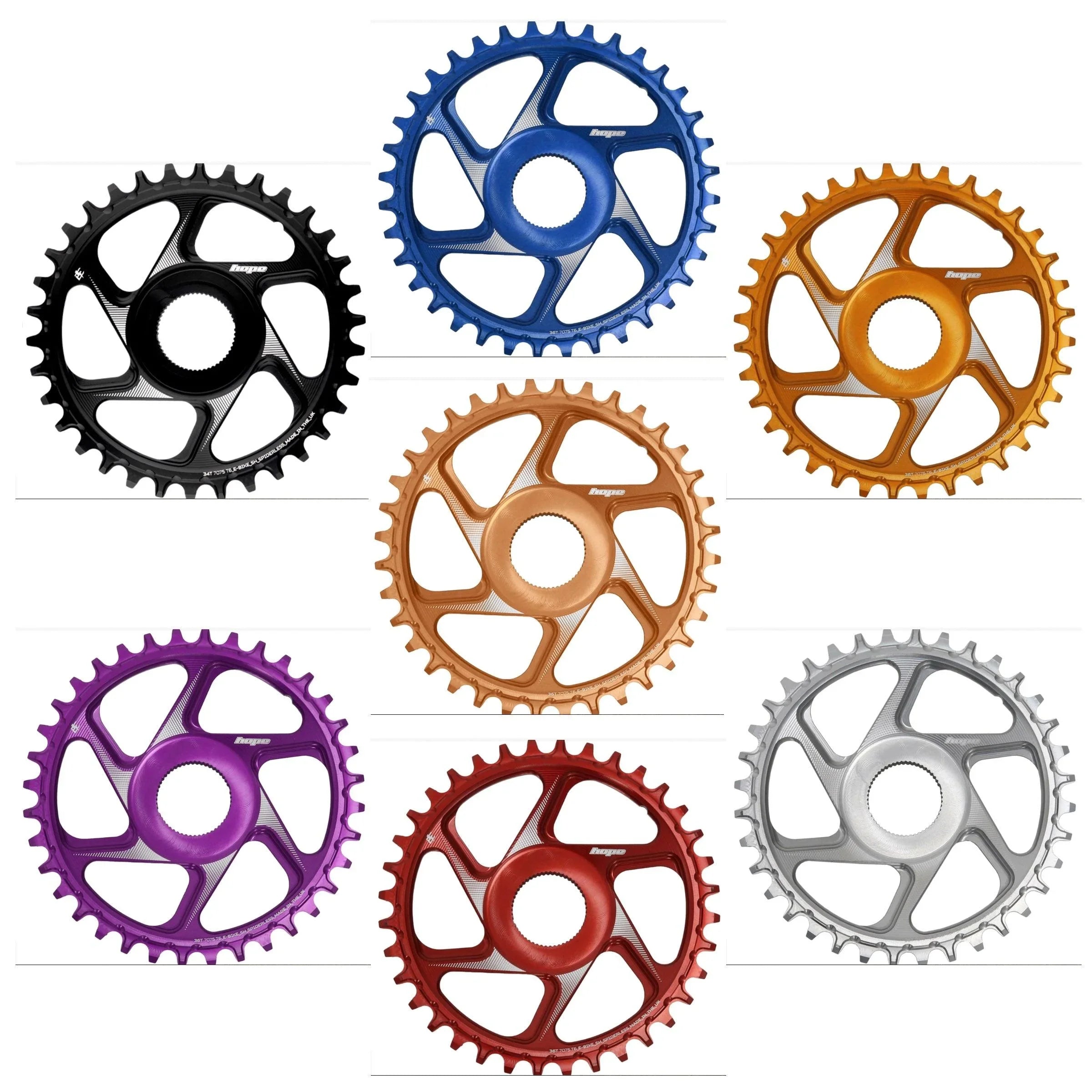 Hope R22 Spiderless Retainer E-Bike Ring - Shimano – monkamoo.com
