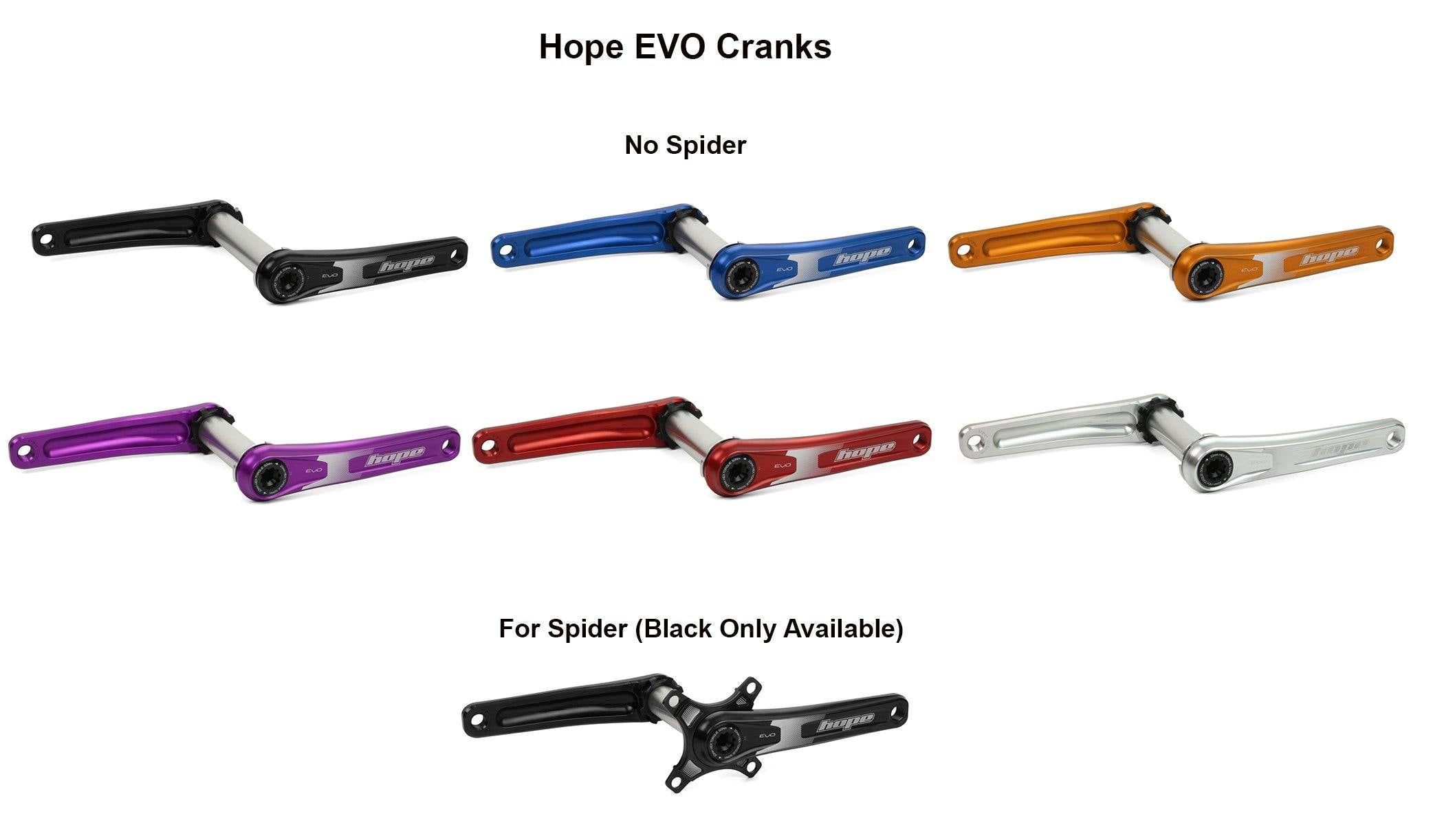 Hope evo mtb crankset online