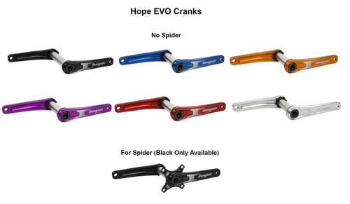 Hope Tech Evo MTB Crankset - No Spider - monkamoo.com